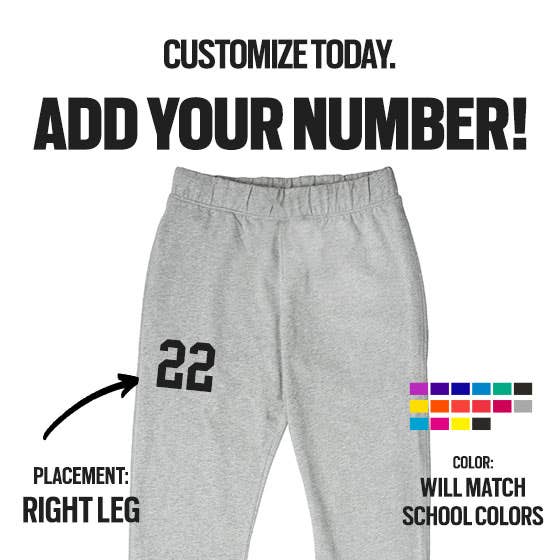 Champion Syracuse Lacrosse Sweatpants - Adult - Image 4