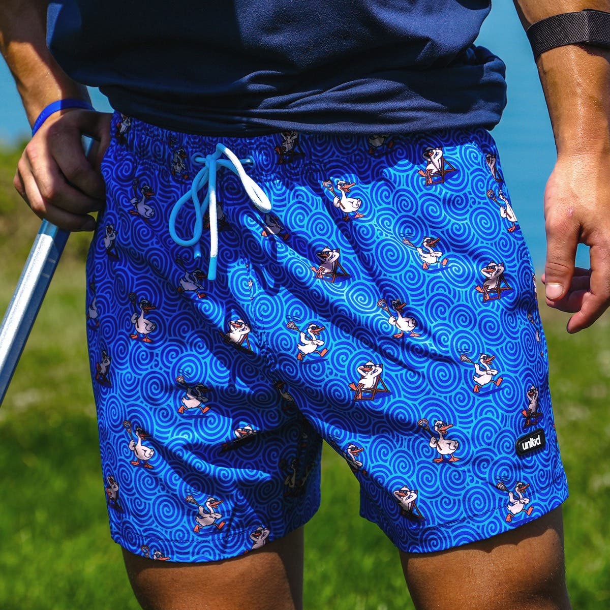 Silly Goose Swim Dodge Lacrosse Shorts - Image 2