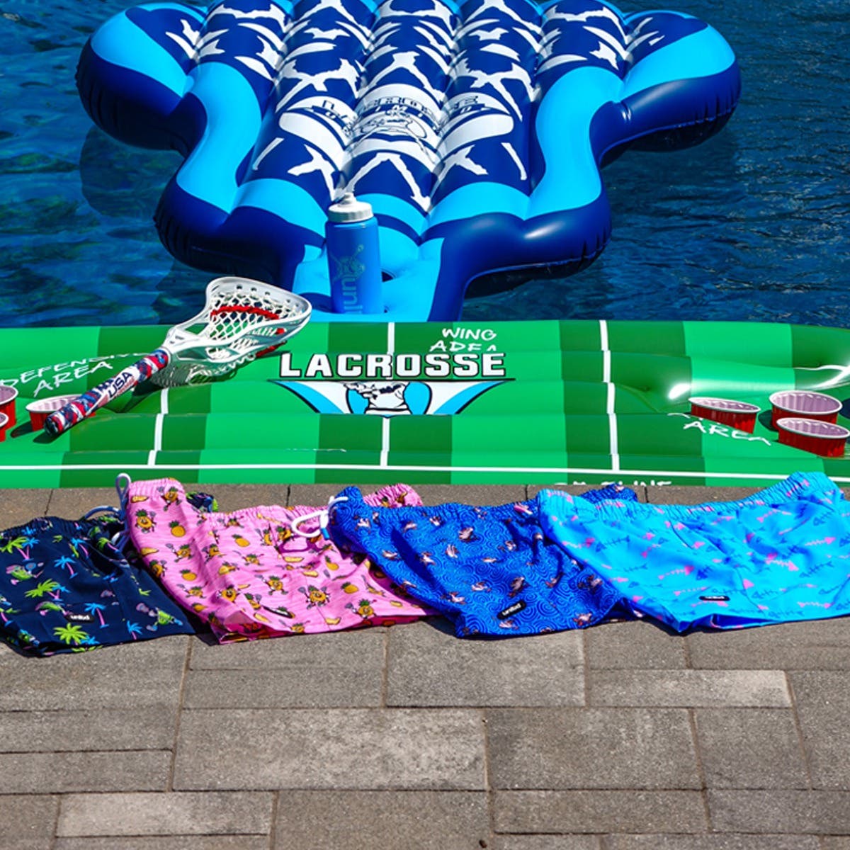 Silly Goose Swim Dodge Lacrosse Shorts - Image 7