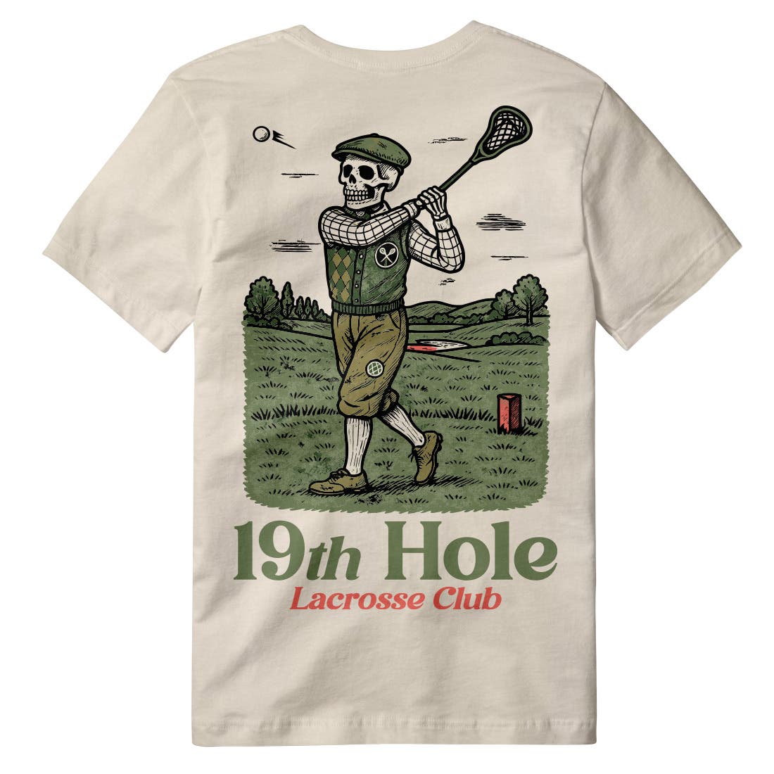 19Th Hole Lacrosse Tee