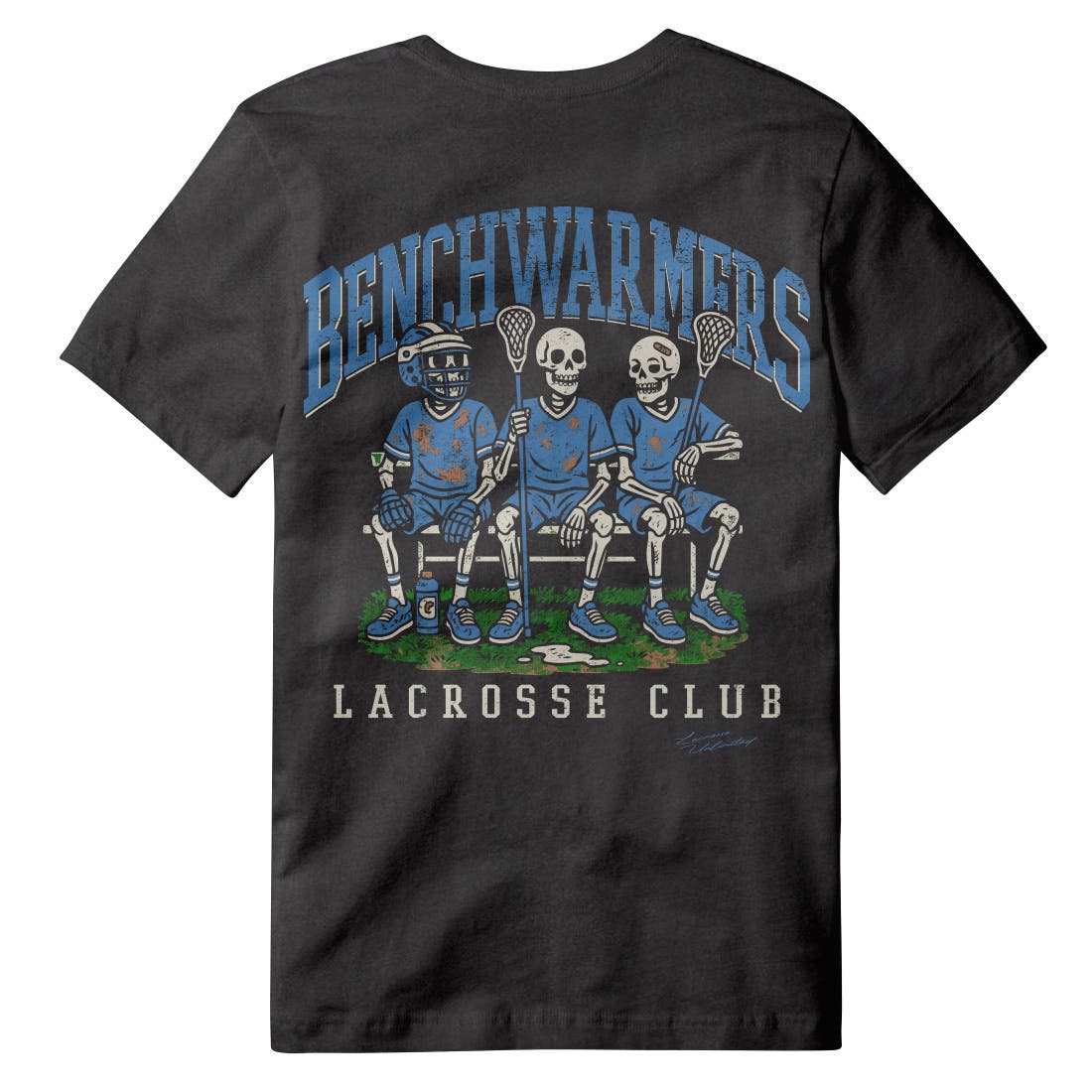 Benchwarmers Lacrosse Tee