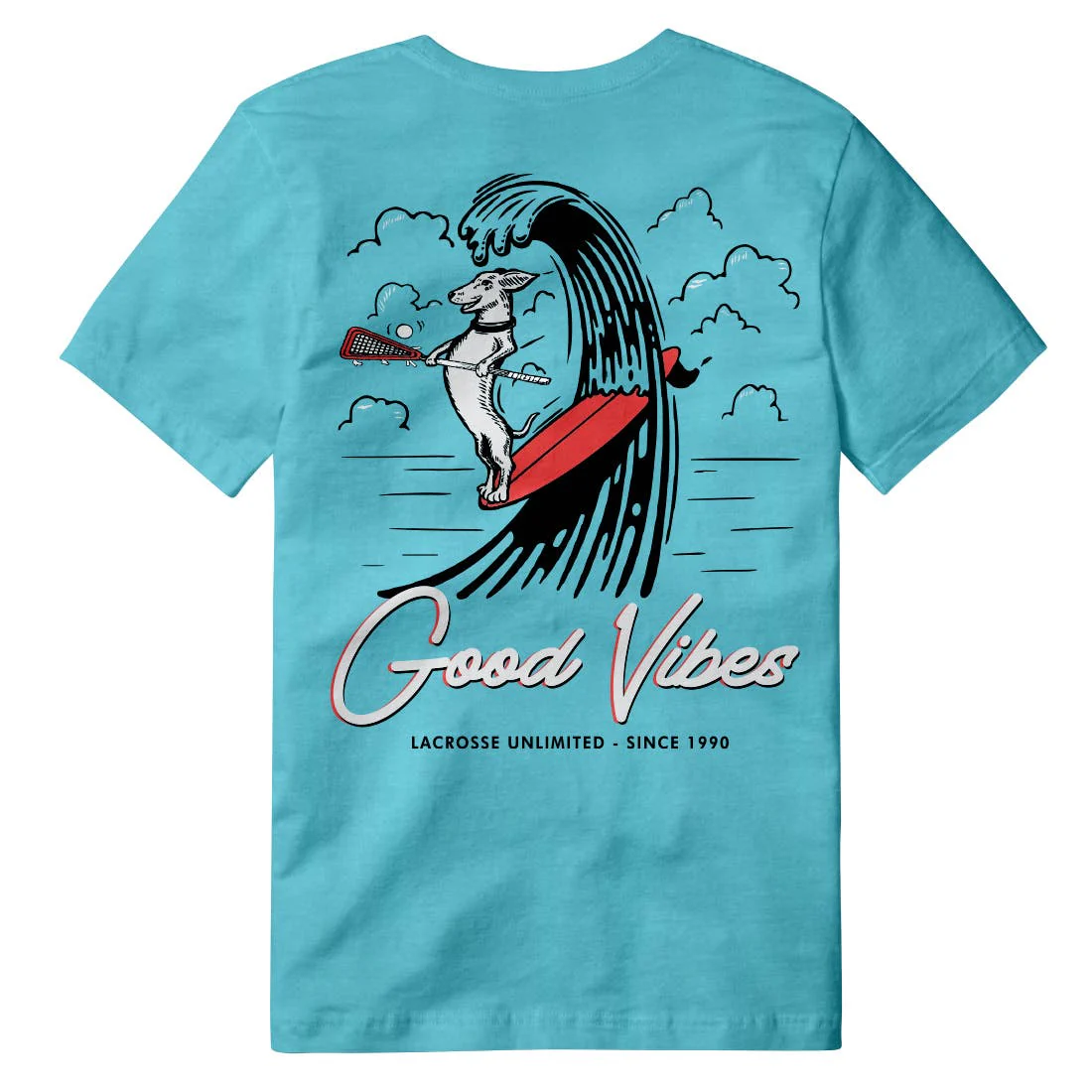 Good Vibes Lacrosse Tee