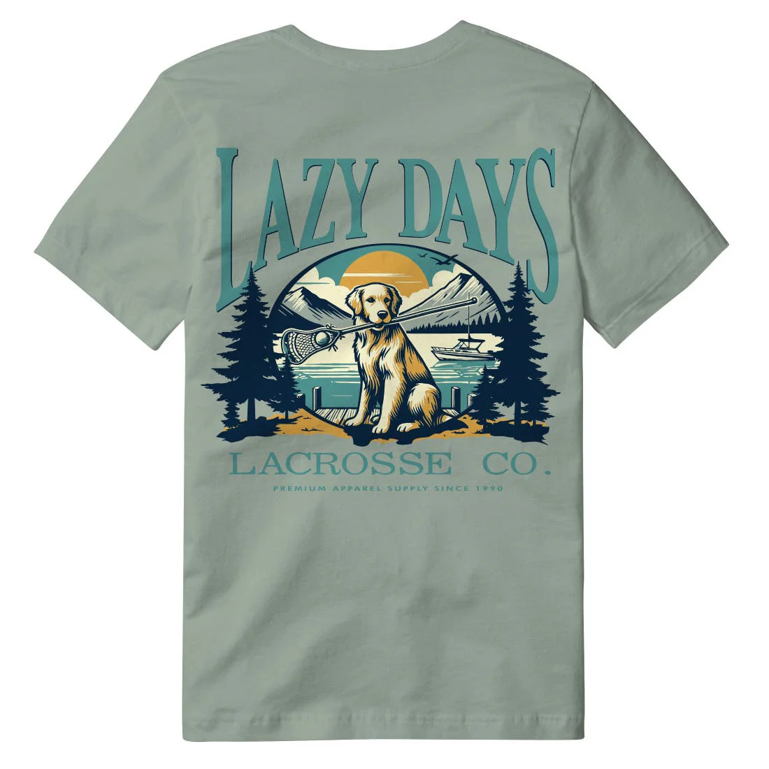 Lazy Daze Lacrosse Tee
