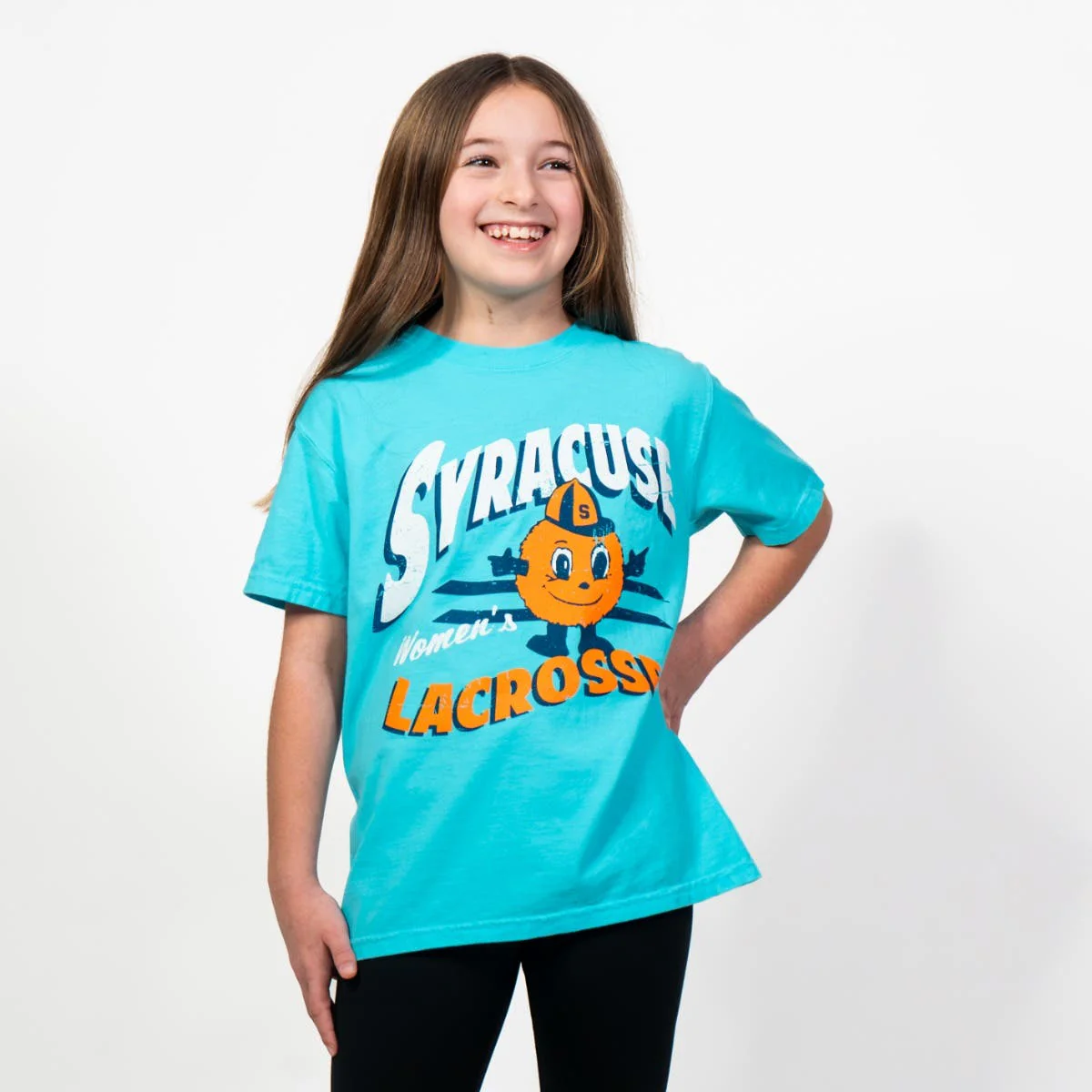 Syracuse Youth Girl's Lacrosse Tee - Image 4
