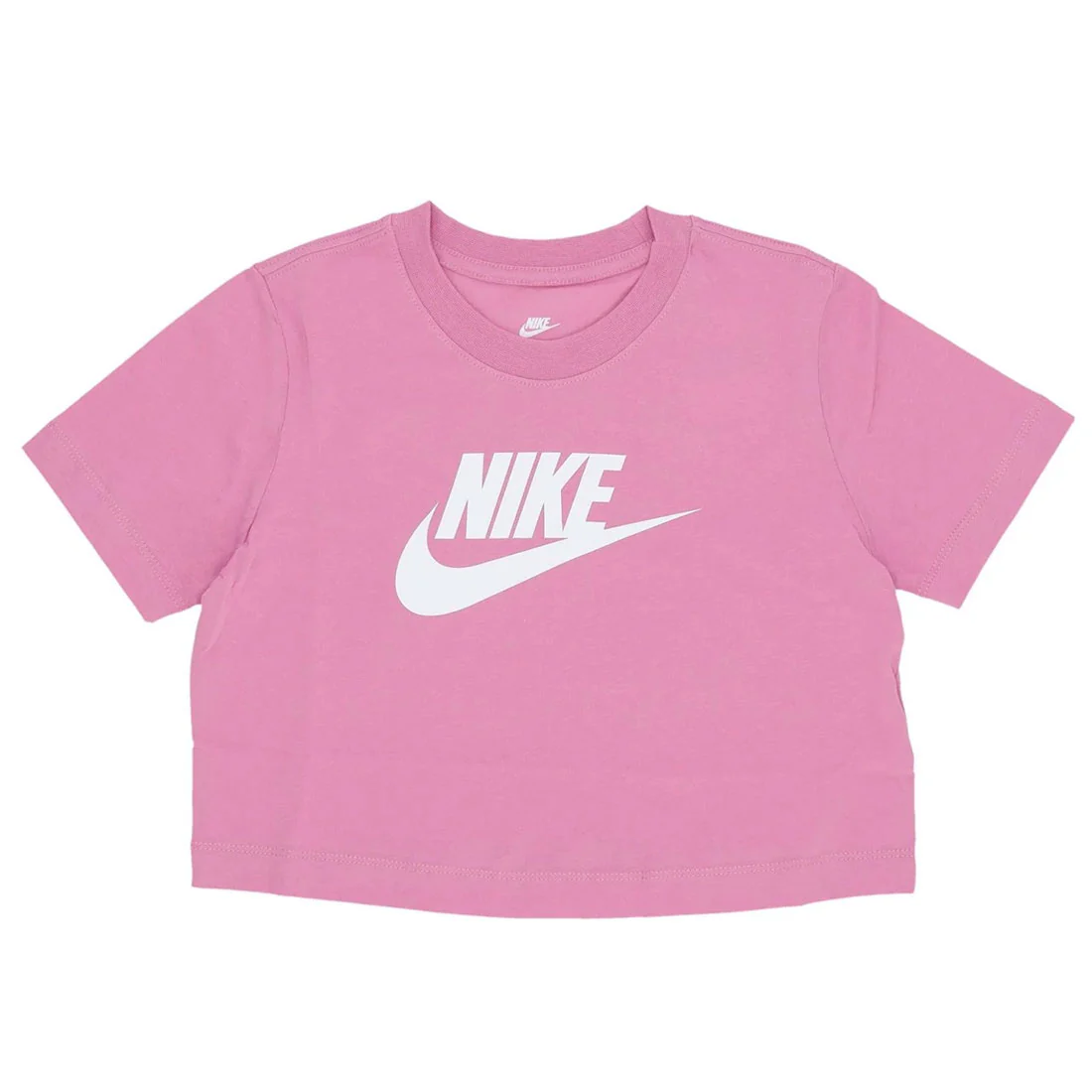 Nike Floral Girl's Cropped Lacrosse Tee - Image 3