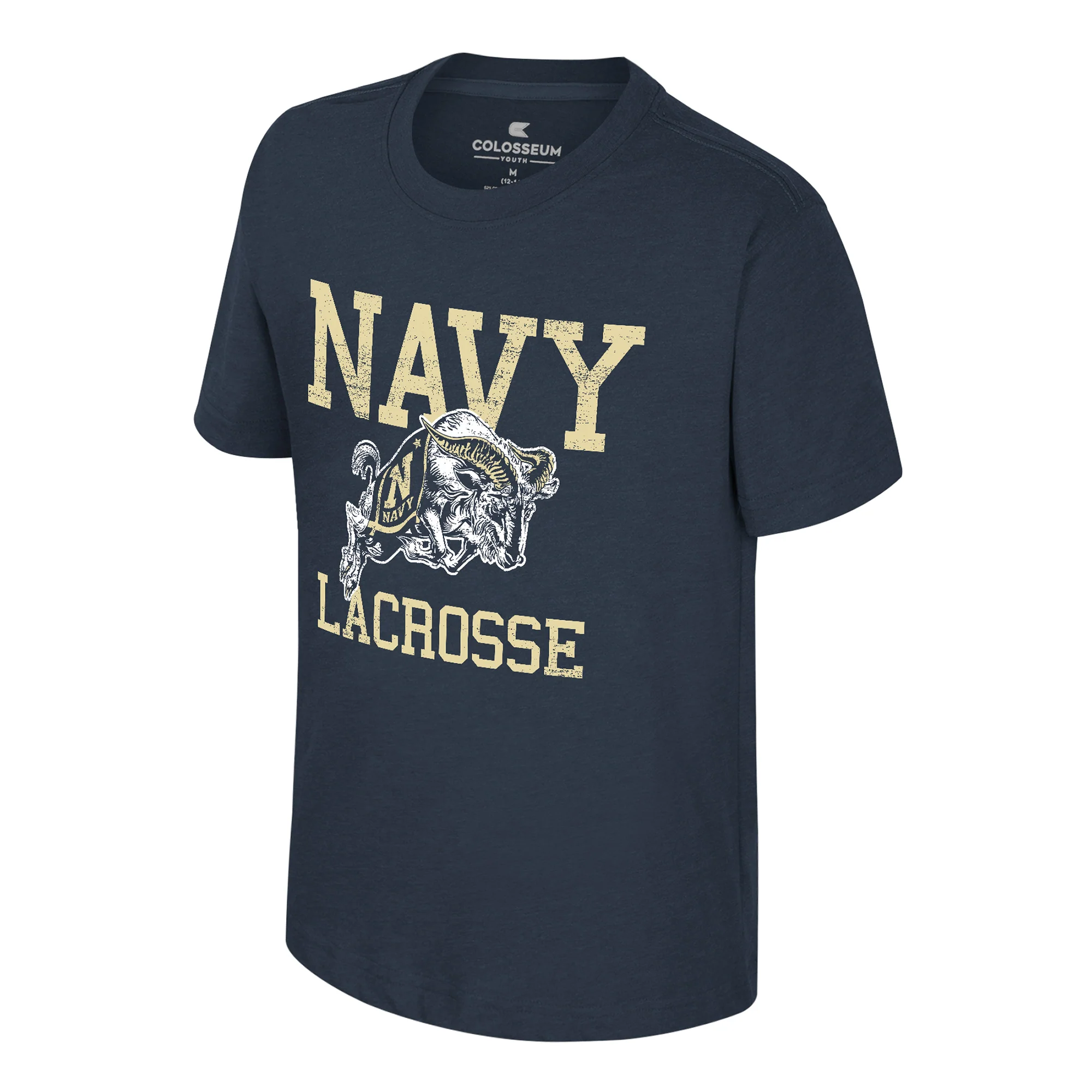 Navy Youth Lacrosse Tee