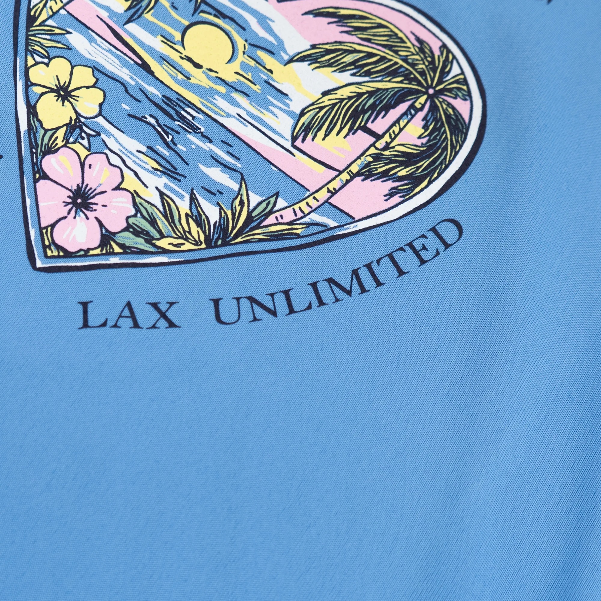Nike Girls Carolina Palm Lacrosse Tee - Image 3