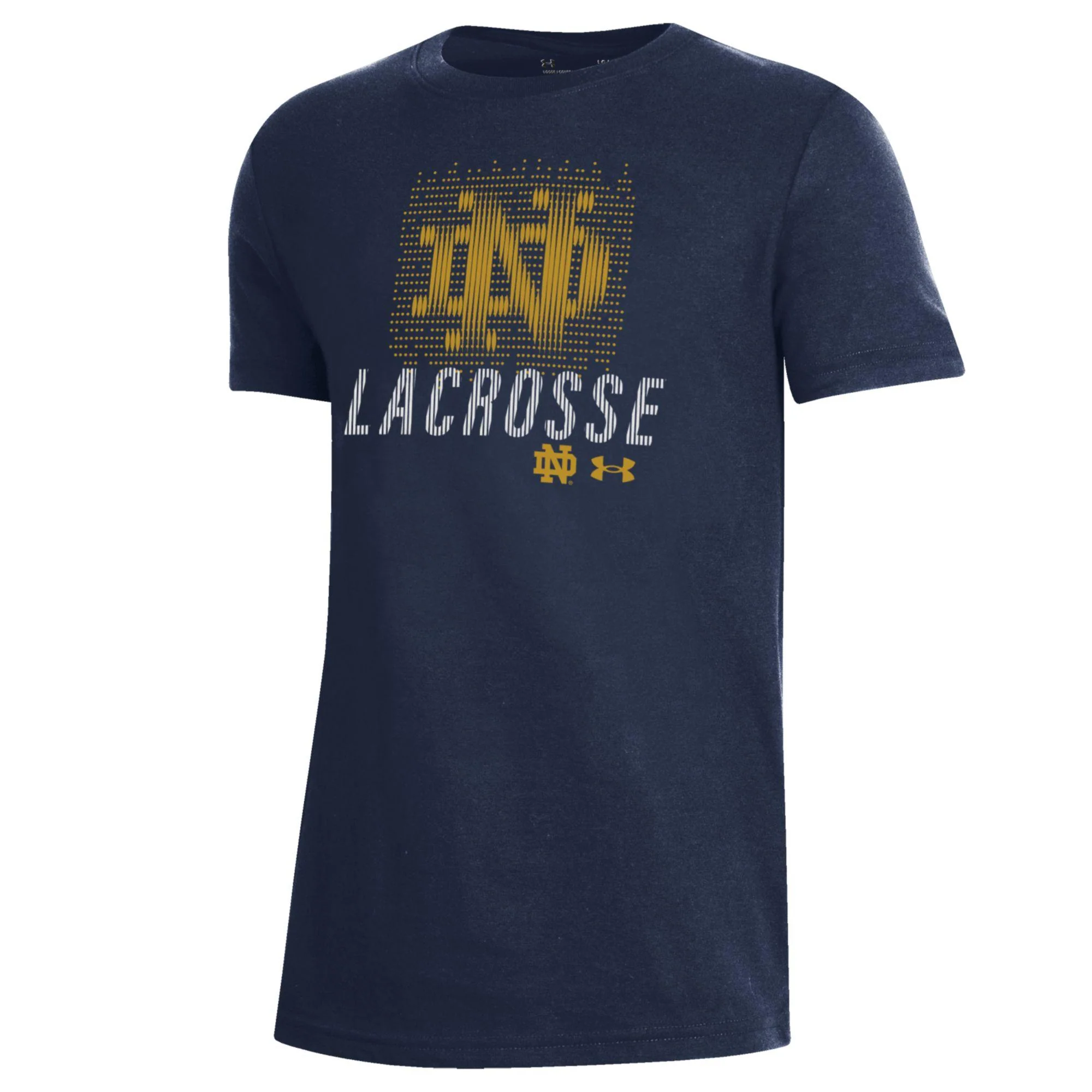 Notre Dame Under Armour Youth Lacrosse Tee