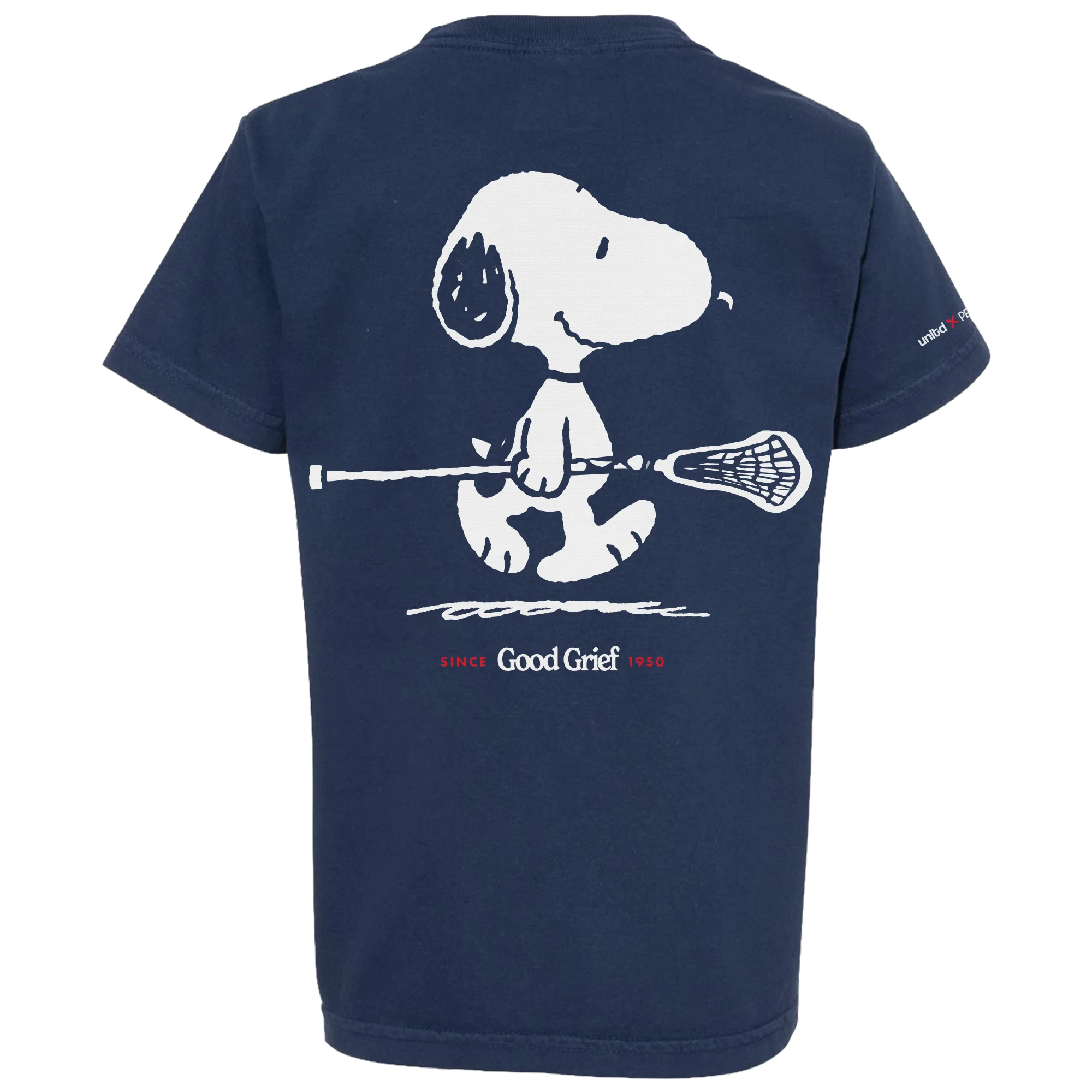 Peanuts Good Grief Youth Lacrosse Tee