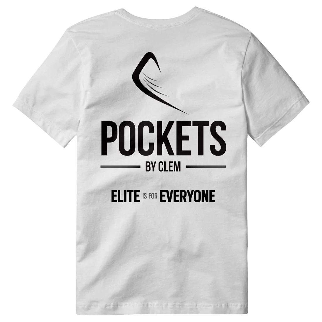 Pockets By Clem Tee- White
