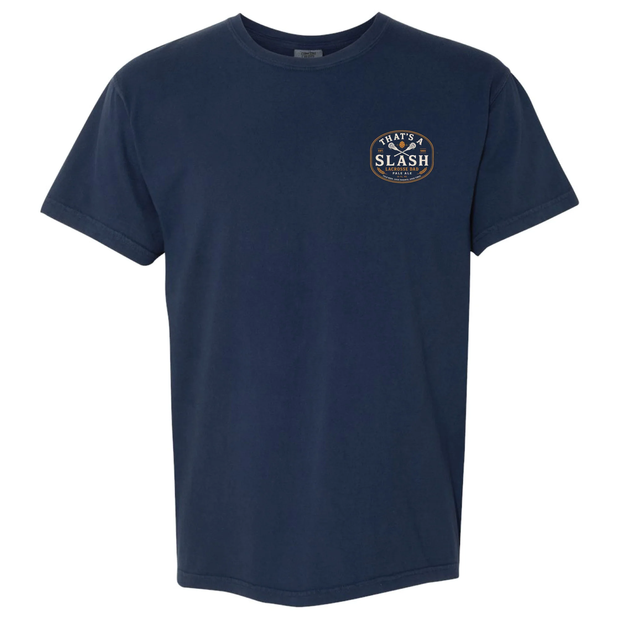 That's A Slash Lacrosse Dad Tee - Image 2