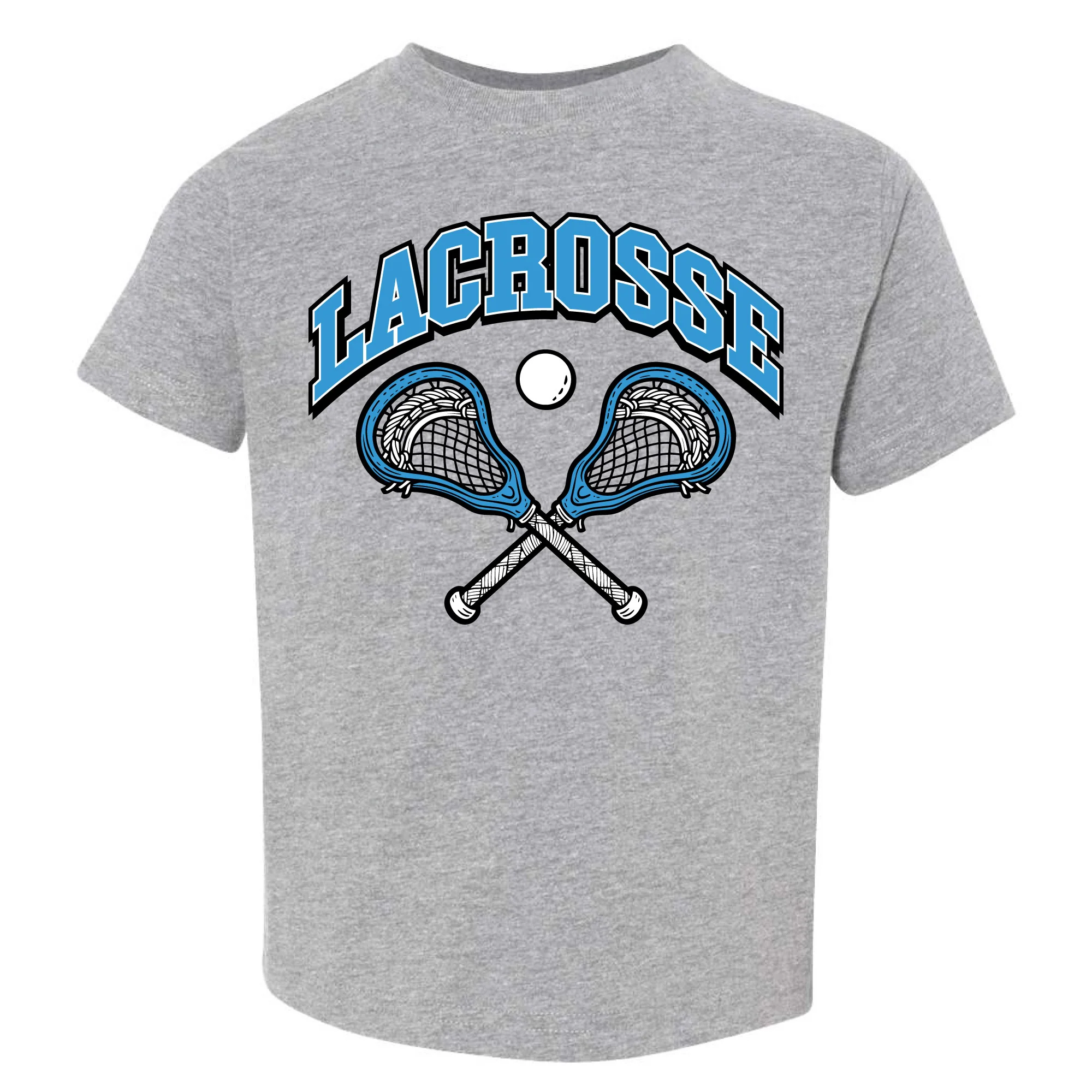 Grey Lacrosse Toddler Tee