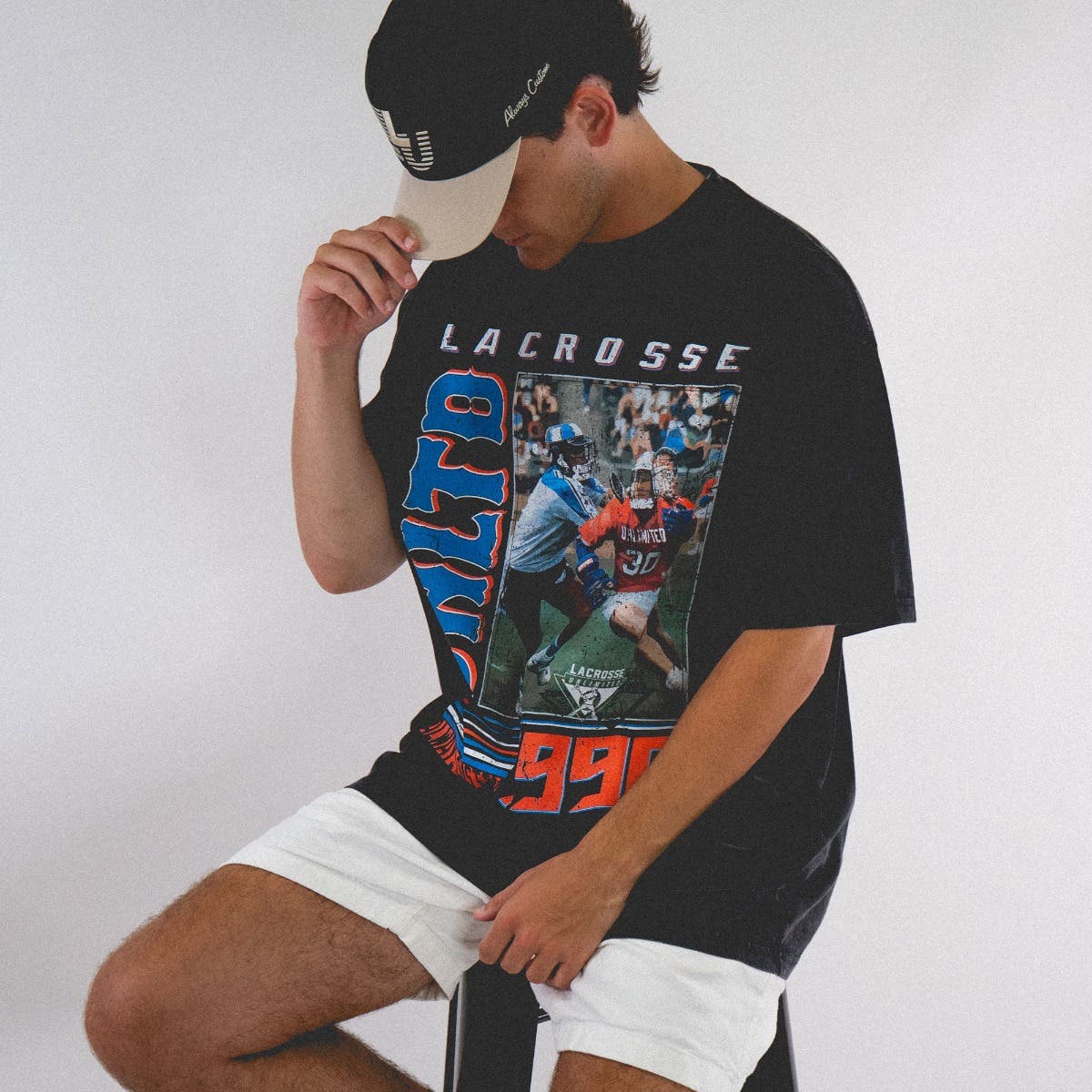 Always Custom Vintage Lacrosse Tee - Image 2