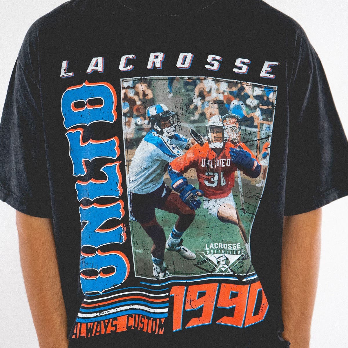 Always Custom Vintage Lacrosse Tee - Image 3