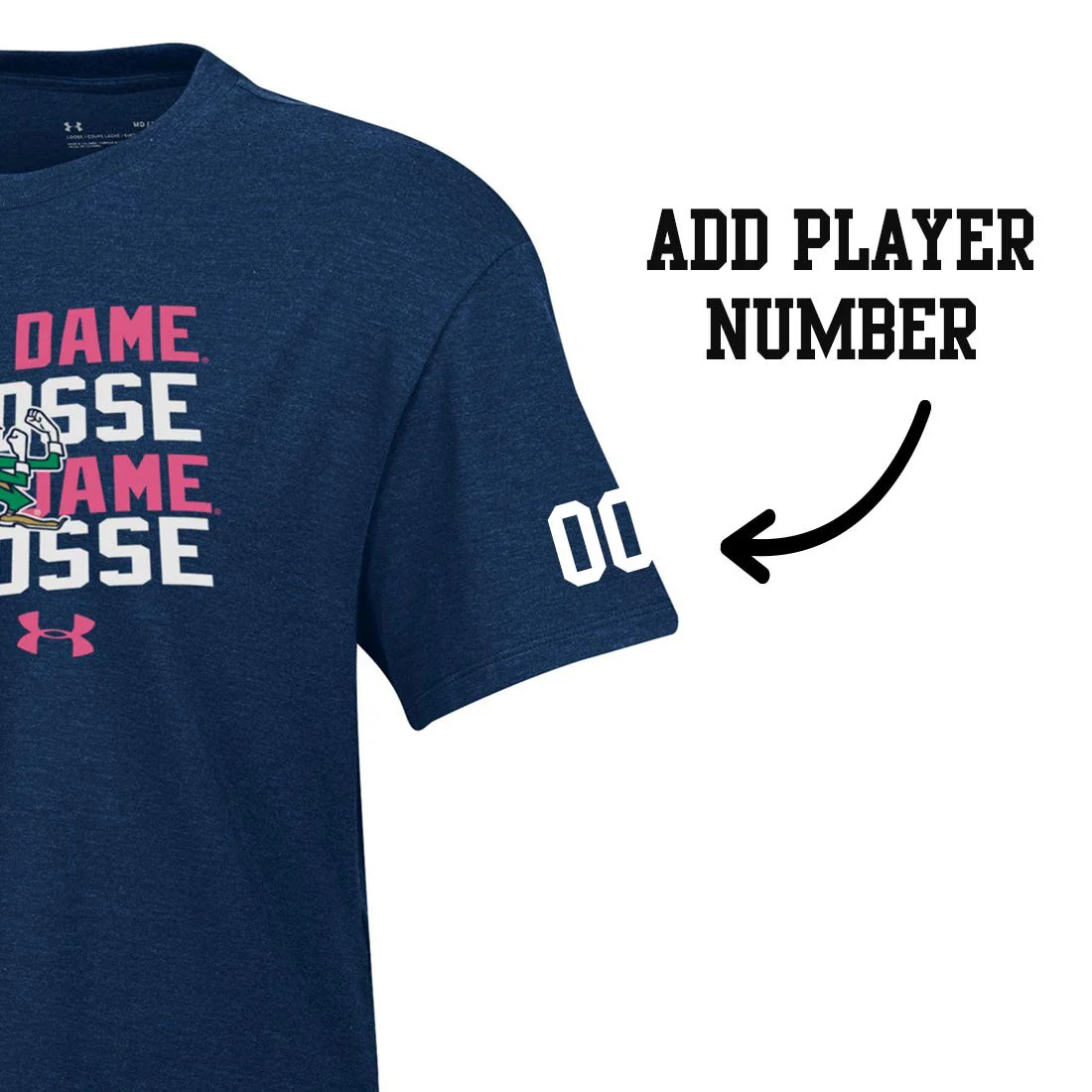 Notre Dame Women's Lacrosse Shirt - Image 2