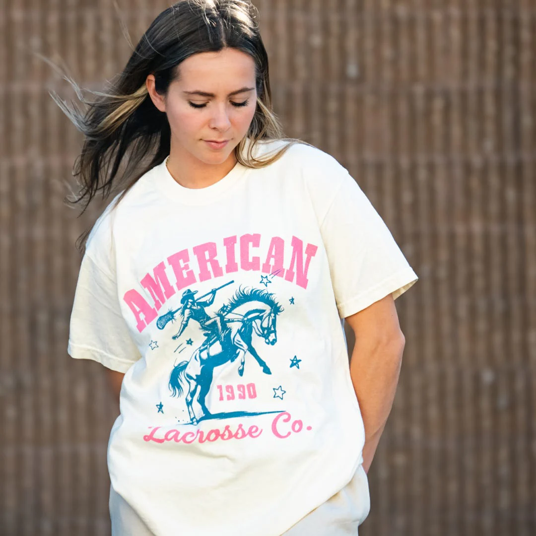 American Women's Lacrosse Tee - Image 2