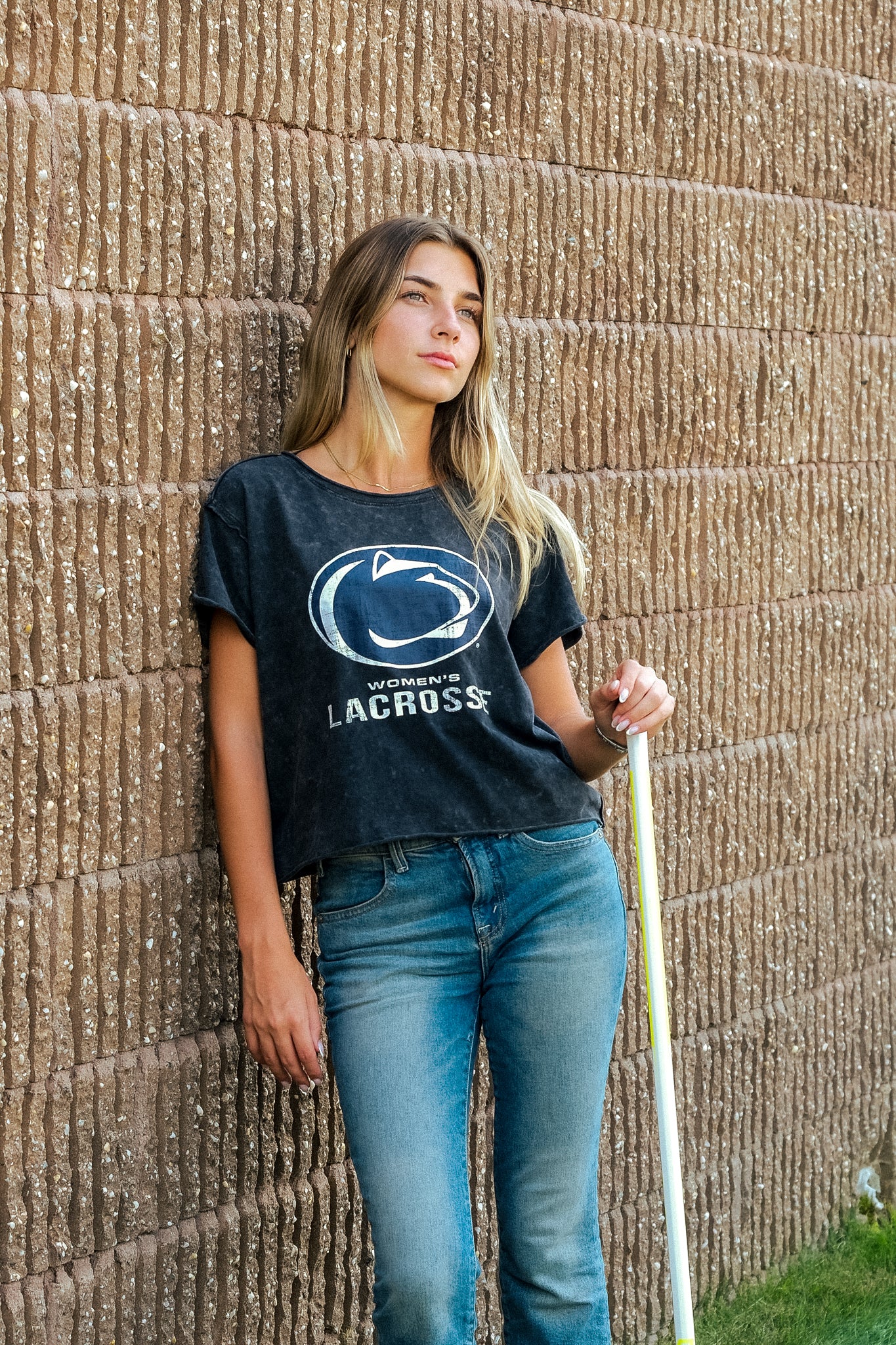 Penn State Women's Cropped Tee - Image 2