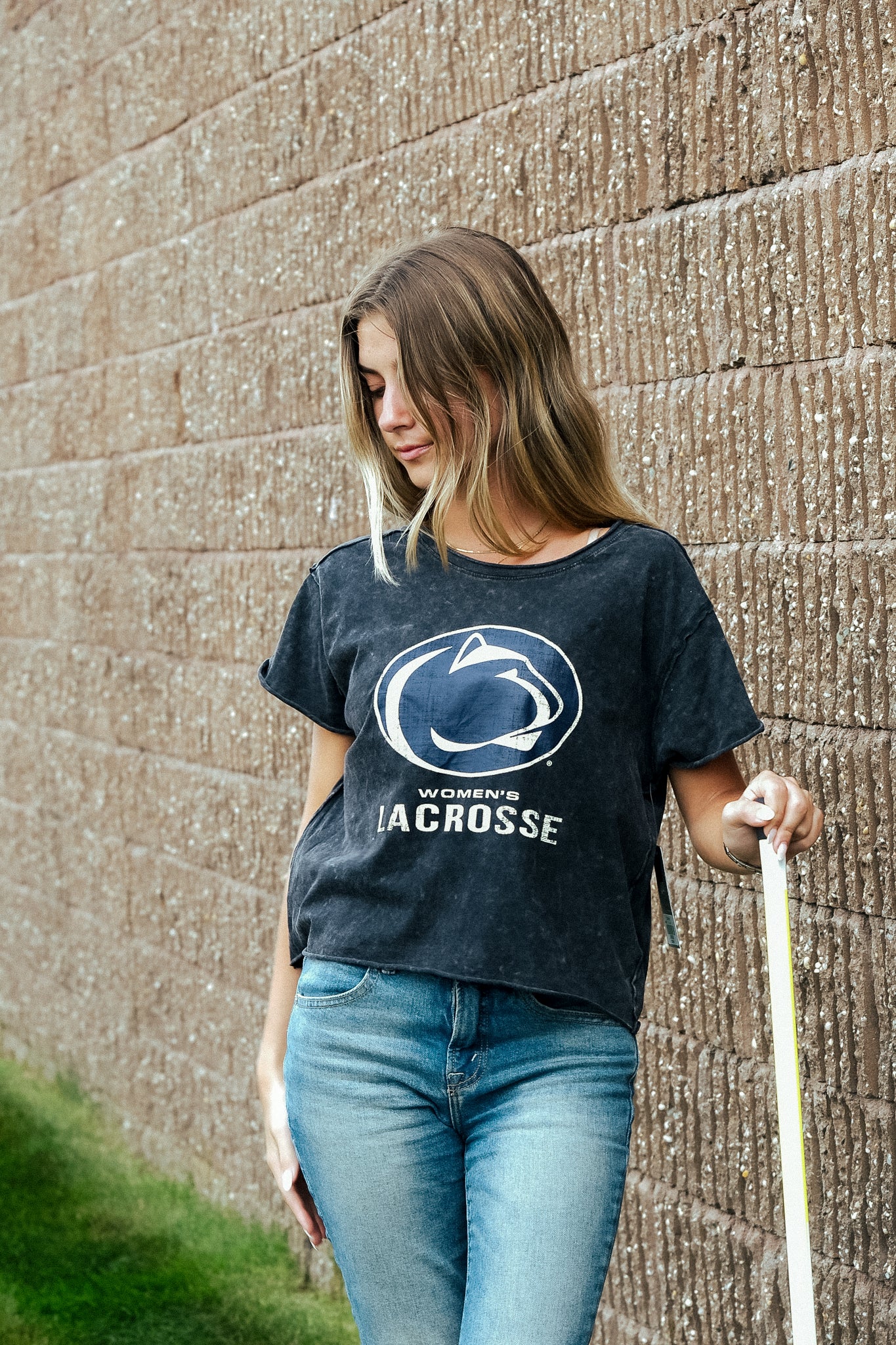 Penn State Women's Cropped Tee - Image 3