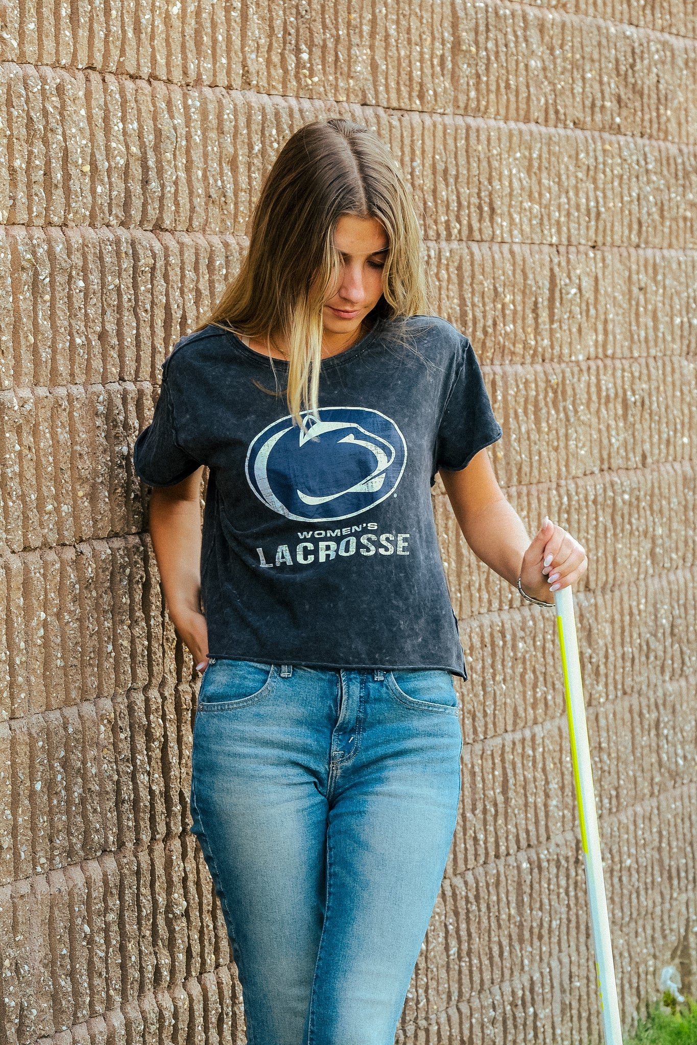 Penn State Women's Cropped Tee - Image 4
