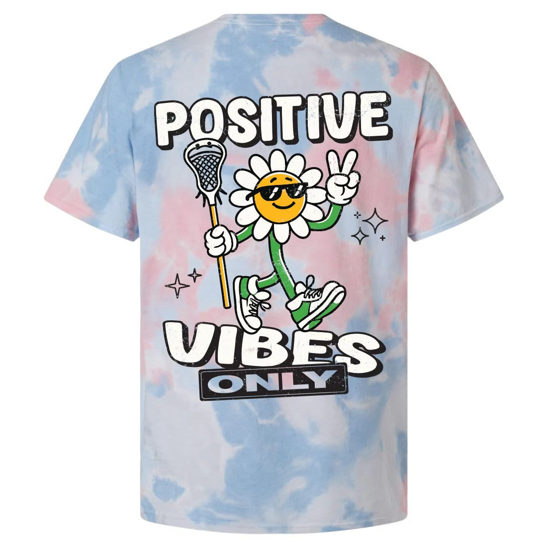 Tie Dye Vibes Women's Lacrosse Tee