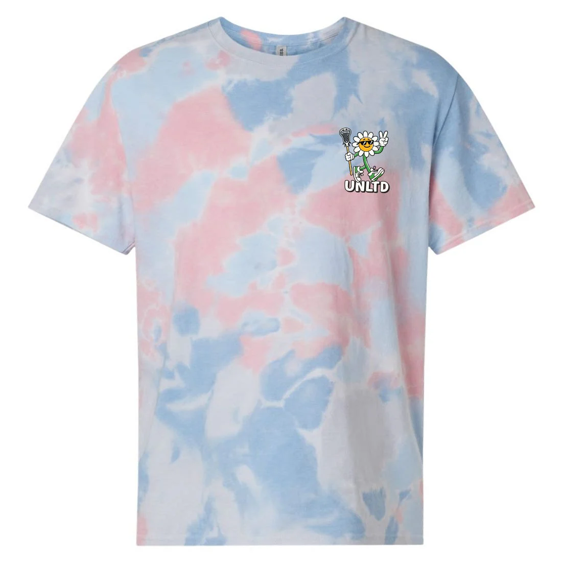 Tie Dye Vibes Women's Lacrosse Tee - Image 2