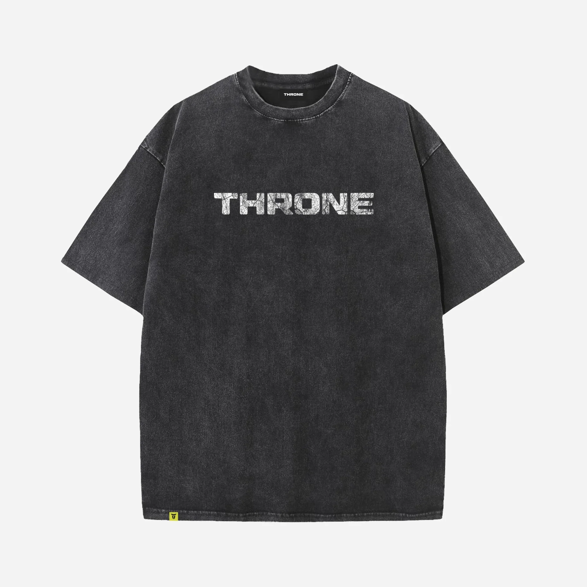 THRONE Concrete Tee Black