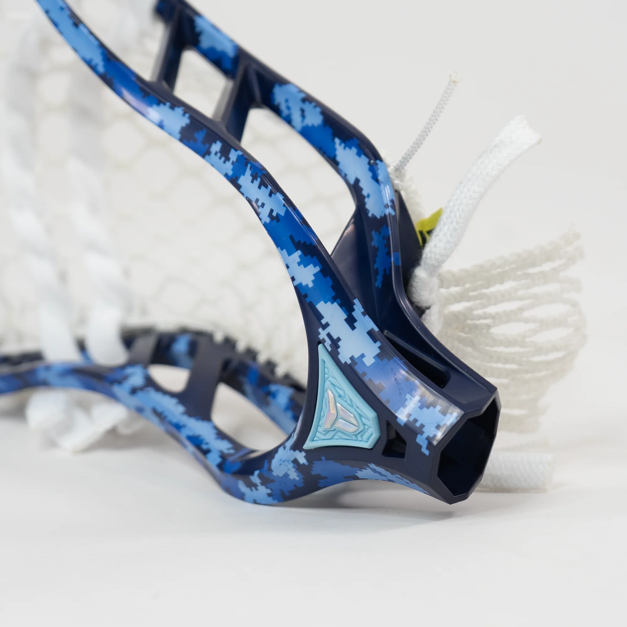 THRONE OMEN Blue Camo Lacrosse Head - Image 3