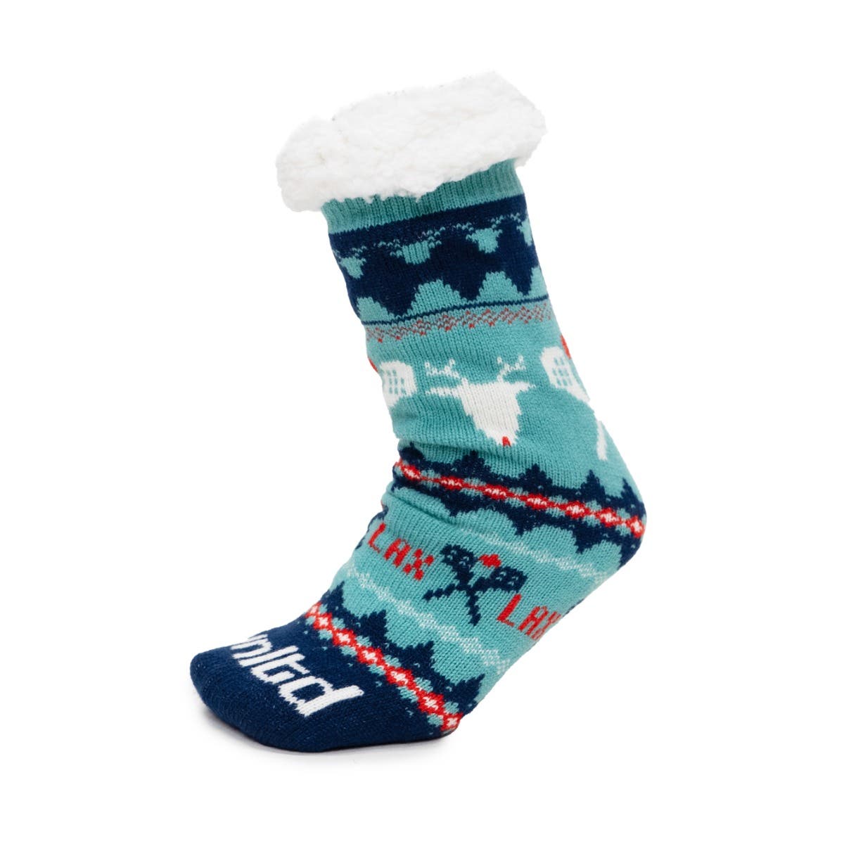 Ugly Sweater Sherpa Socks
