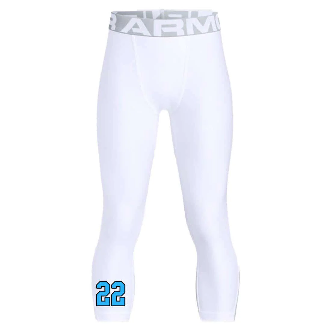 Under Armour HeatGear 3/4 Compression Pants - Youth - Image 3