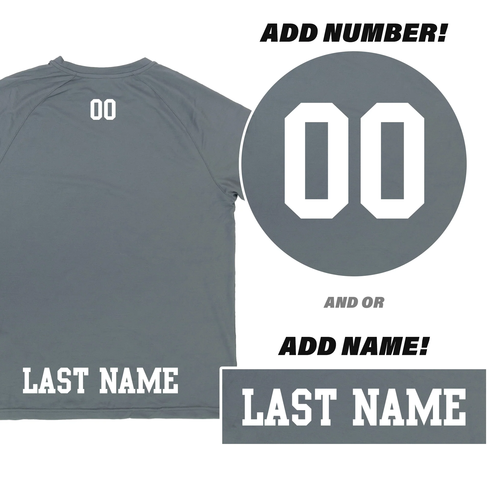 UNLTD Select Grey Lacrosse Shirt - Image 4