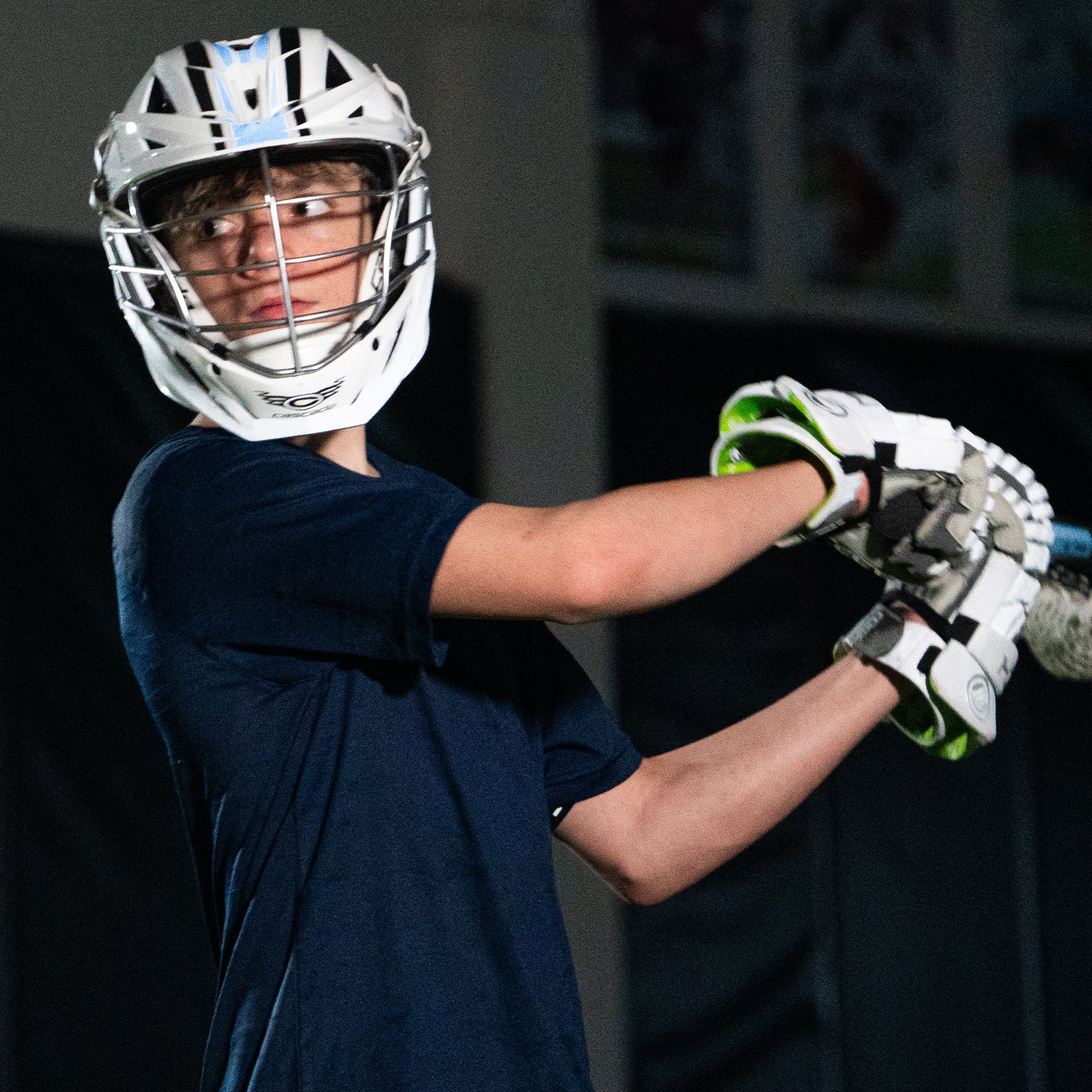 UNLTD Select Navy Lacrosse Shirt - Image 3