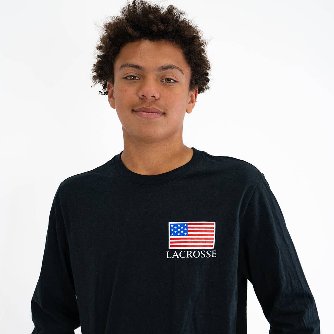 Nike USA Lacrosse Long Sleeve Tee- Youth - Image 2