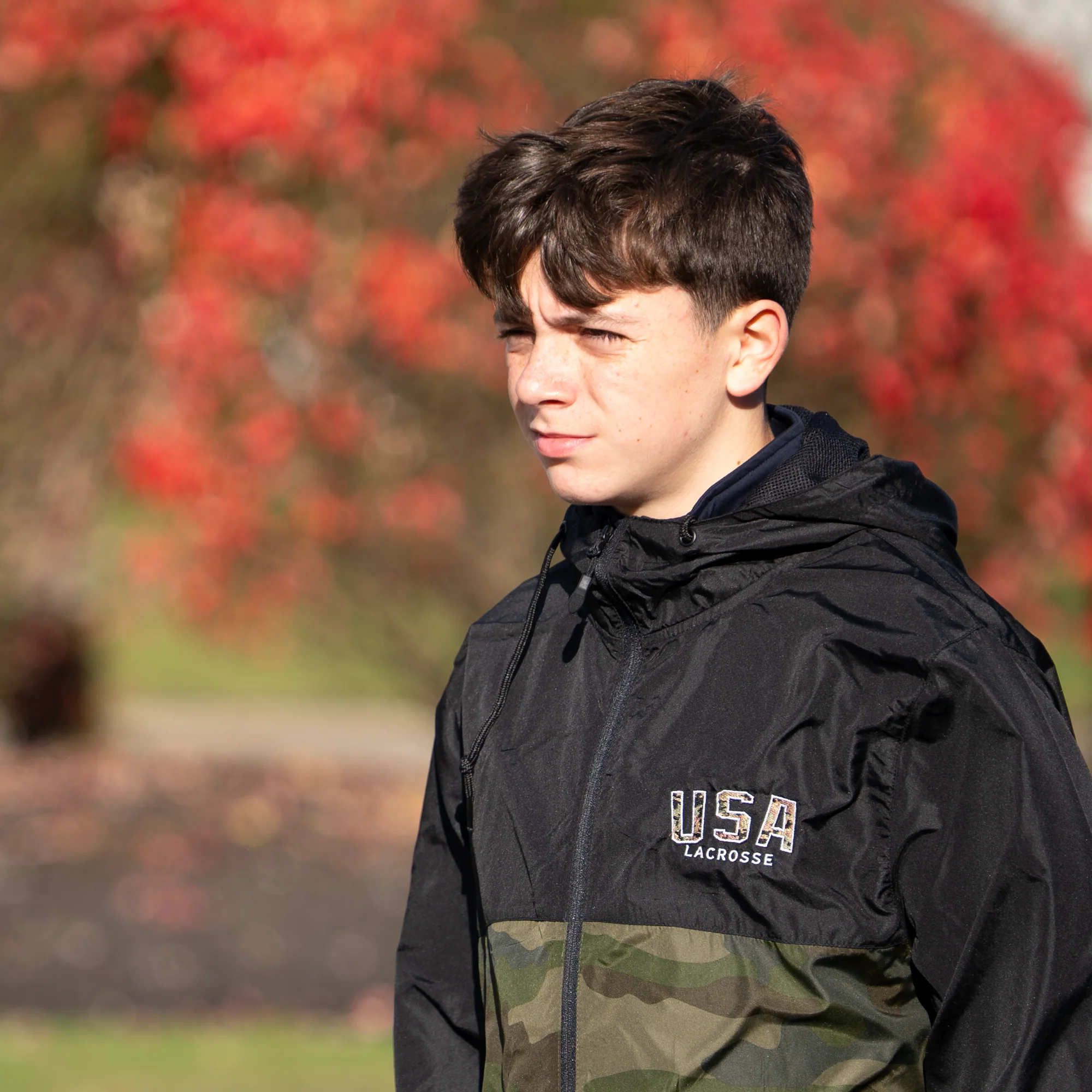 USA Lacrosse Camo Jacket - Image 4