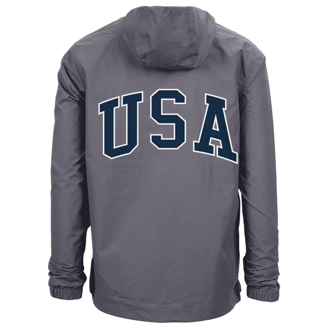 USA Lacrosse Grey Jacket - Adult - Image 4