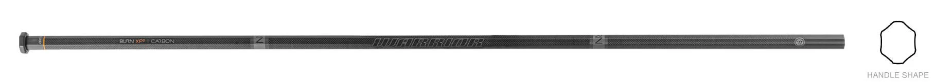 Warrior Burn XP2 Carbon Lacrosse Shaft - Defense - Image 3