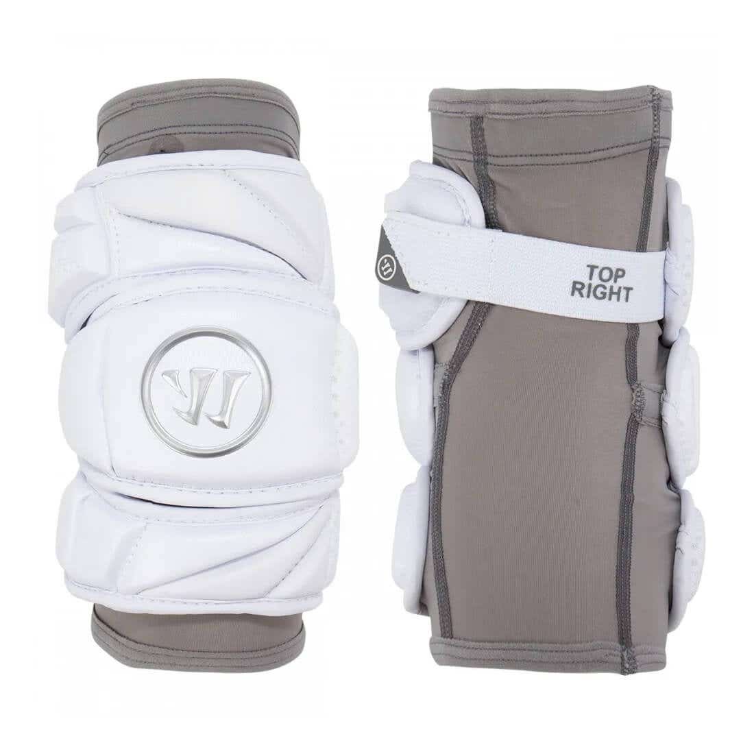 Warrior Evo Pro Lacrosse Arm Pads - White - Image 3
