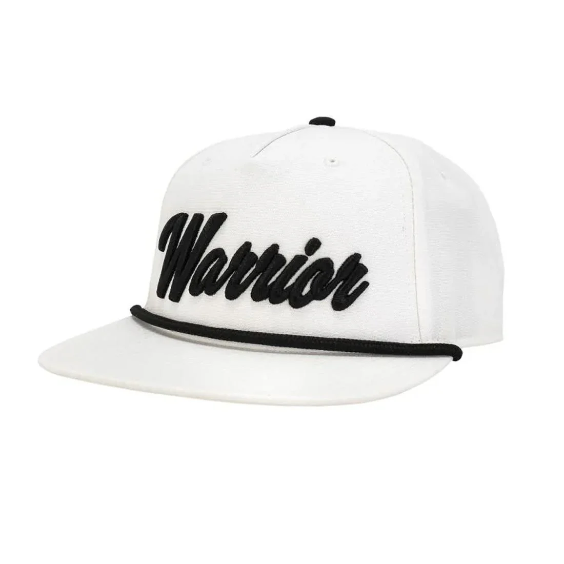 Warrior Script Rope Lacrosse Hat - White
