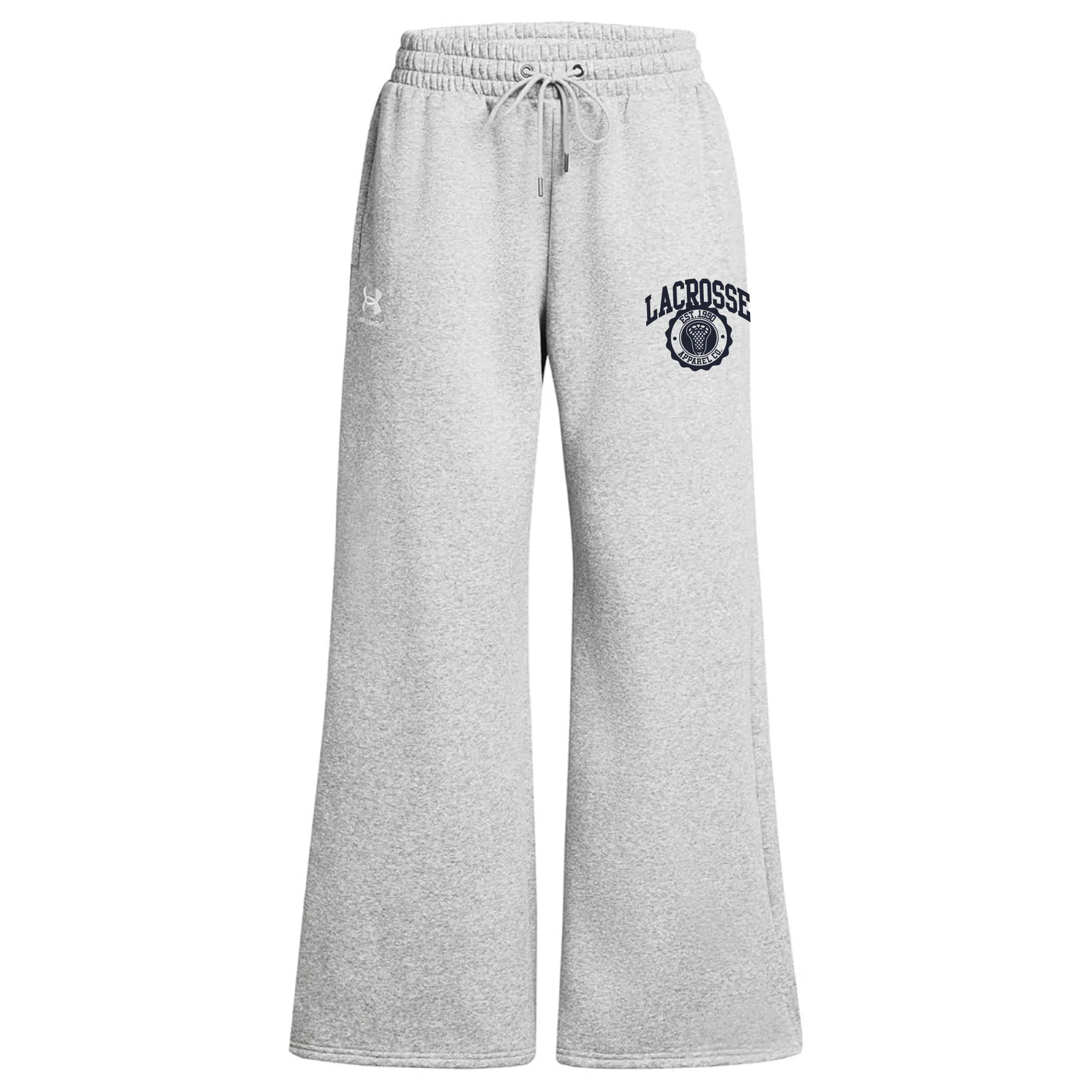 Women's Under Armour Grey Wideleg Sweatpants